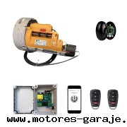 Kit Motor Puerta Enrollable WiFi 180kg - Automatización Inteligente