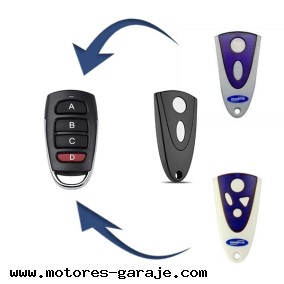 Mando garaje universal novoferm