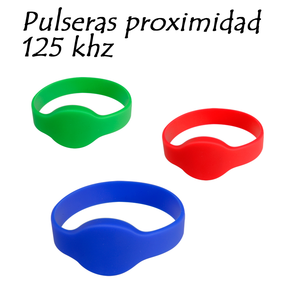 Pulsera proximidad RFID 125 KHz