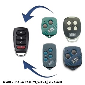 Mando para puertas de garaje Ditec