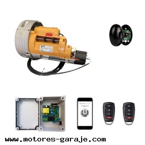kit motor puerta enrollable wifi 180kg