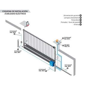 motor puerta corredera erreka dingo