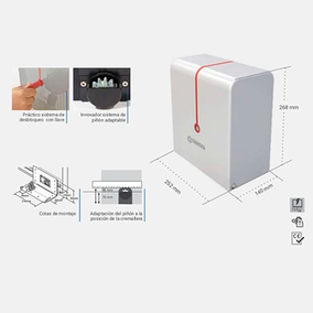 Motor Puerta Corredera Erreka Dingo