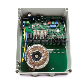 Cuadro maniobras puertas batientes EURO 24V M2 + RX + caja estanca 