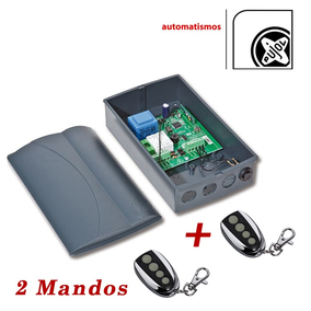 Centralita puerta garaje enrollable Junior E pro + 2 mandos