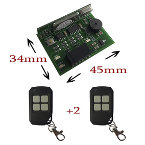 Receptor enchufable seguridad + 2 mandos universales