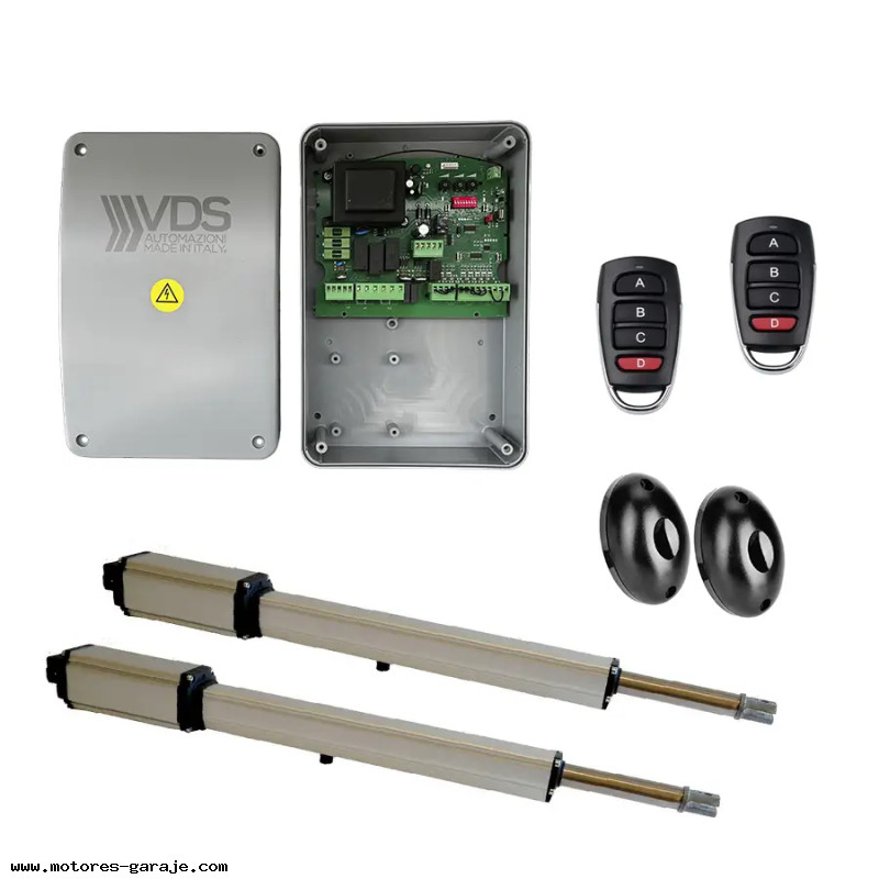 Kit doble motor batiente linear 11 de VDS