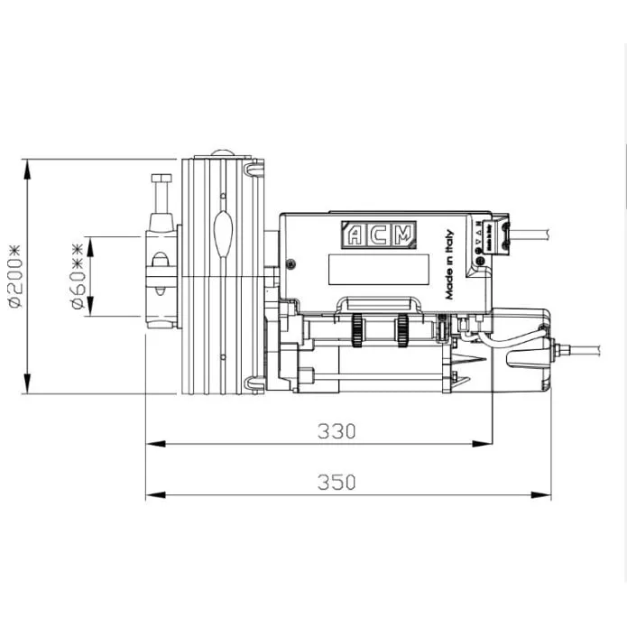 Motor ACM Titan 170kg - Original y Confiable Motor ACM Titan 170kg - Original y Confiable